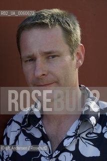 French writer David Fauquemberg. Saint Malo, May 31, 2009 - ©Ulf Andersen/Rosebud2