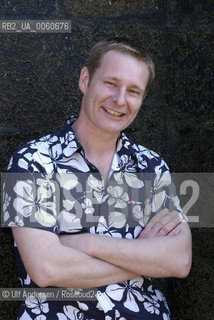 French writer David Fauquemberg. Saint Malo, May 31, 2009 - ©Ulf Andersen/Rosebud2