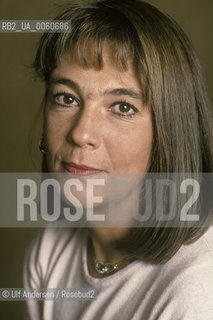 Italian writer Sandra Fei. Paris, April 12, 2002 - ©Ulf Andersen/Rosebud2