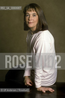 Italian writer Sandra Fei. Paris, April 12, 2002 - ©Ulf Andersen/Rosebud2