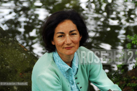 French writer Alice Ferney. Paris, June 20, 2006 ©Ulf Andersen/Rosebud2