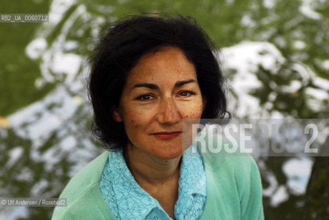 French writer Alice Ferney. Paris, June 20, 2006 ©Ulf Andersen/Rosebud2