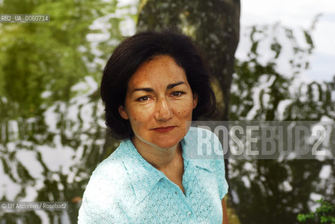 French writer Alice Ferney. Paris, June 20, 2006 ©Ulf Andersen/Rosebud2