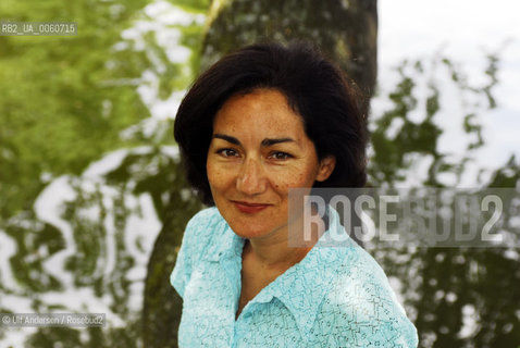 French writer Alice Ferney. Paris, June 20, 2006 ©Ulf Andersen/Rosebud2