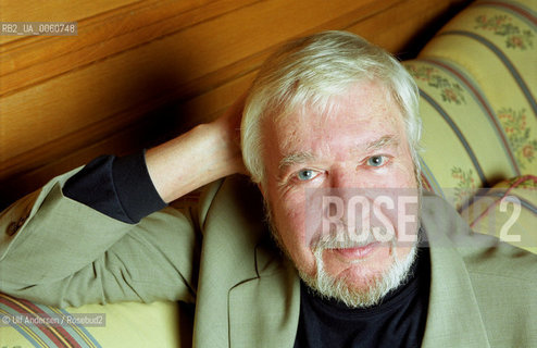 English writer Timothy Findley. Paris, November 30, 2001 - ©Ulf Andersen/Rosebud2