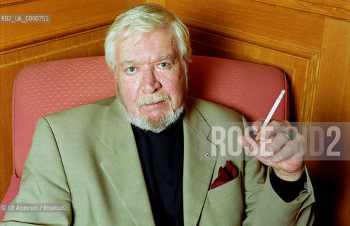 English writer Timothy Findley. Paris, November 30, 2001 - ©Ulf Andersen/Rosebud2