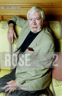 English writer Timothy Findley. Paris, November 30, 2001 - ©Ulf Andersen/Rosebud2
