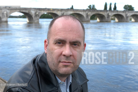 English author Tibor Fischer. Saumur, May 9, 2004 - ©Ulf Andersen/Rosebud2