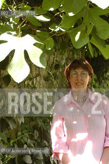 French writer Pierrette Fleutiaux. Paris, june 9, 2005 - ©Ulf Andersen/Rosebud2