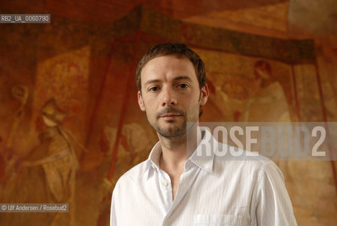 English writer James Flint. Toulouse, June 7, 2007 - ©Ulf Andersen/Rosebud2