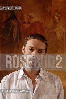 English writer James Flint. Toulouse, June 7, 2007 - ©Ulf Andersen/Rosebud2