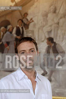 English writer James Flint. Toulouse, June 7, 2007 - ©Ulf Andersen/Rosebud2