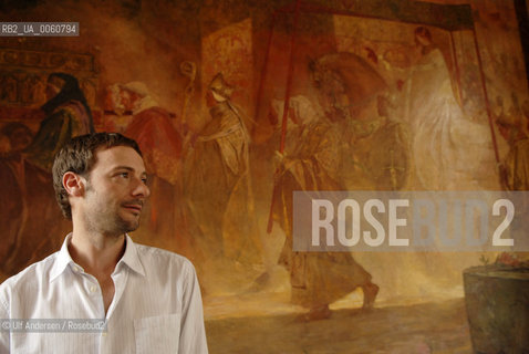 English writer James Flint. Toulouse, June 7, 2007 - ©Ulf Andersen/Rosebud2