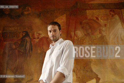 English writer James Flint. Toulouse, June 7, 2007 - ©Ulf Andersen/Rosebud2