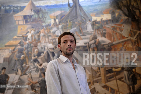 English writer James Flint. Toulouse, June 7, 2007 - ©Ulf Andersen/Rosebud2