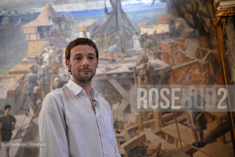 English writer James Flint. Toulouse, June 7, 2007 - ©Ulf Andersen/Rosebud2