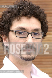 French writer David Foenkinos. Paris, July 7, 2009 - ©Ulf Andersen/Rosebud2