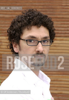 French writer David Foenkinos. Paris, July 7, 2009 - ©Ulf Andersen/Rosebud2