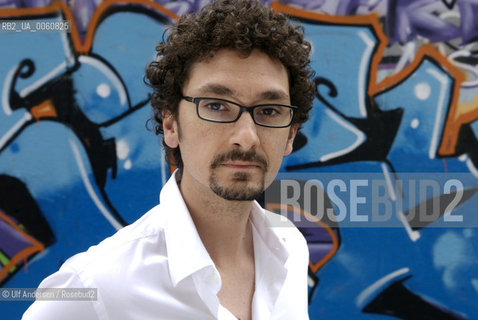 French writer David Foenkinos. Paris, July 7, 2009 - ©Ulf Andersen/Rosebud2