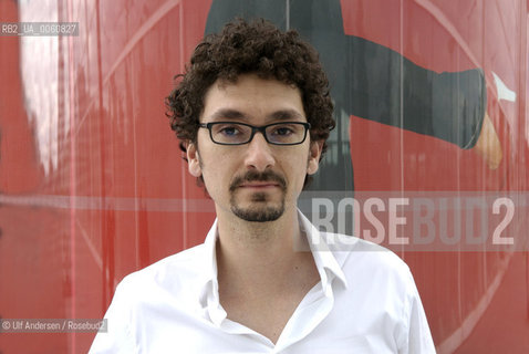 French writer David Foenkinos. Paris, July 7, 2009 - ©Ulf Andersen/Rosebud2