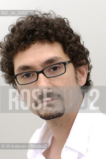 French writer David Foenkinos. Paris, July 7, 2009 - ©Ulf Andersen/Rosebud2