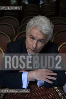 English writer Ken Follett. Paris, October 9, 2008 - ©Ulf Andersen/Rosebud2