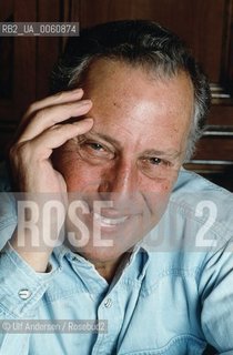 English writer Frederick Forsyth. Paris, April 28, 1997 - ©Ulf Andersen/Rosebud2