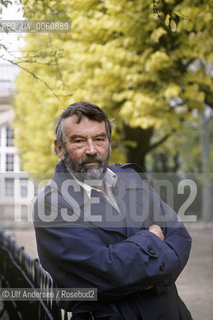 English writer John Fowles. Paris, November 20, 1987 - ©Ulf Andersen/Rosebud2