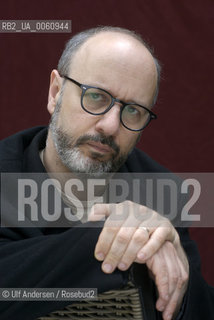 Argentinian writer Rodrigo Fresan. Paris, June 16, 2010 - ©Ulf Andersen/Rosebud2