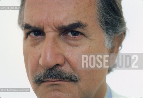 Mexican writer Carlos Fuentes with wife Silvia. Paris, June 3, 1986 - ©Ulf Andersen/Rosebud2