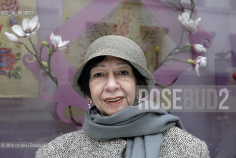 Mexican writer Vilma Fuentes. Paris, February 18, 2011 - ©Ulf Andersen/Rosebud2