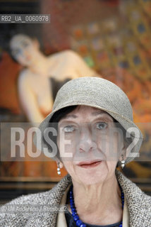 Mexican writer Vilma Fuentes. Paris, February 18, 2011 - ©Ulf Andersen/Rosebud2