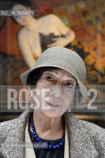 Mexican writer Vilma Fuentes. Paris, February 18, 2011 - ©Ulf Andersen/Rosebud2