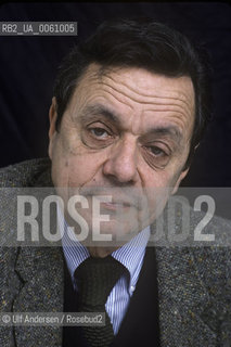 French historian Francois Furet. Paris, November 30, 1985 - ©Ulf Andersen/Rosebud2