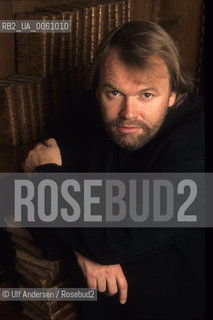 Norwegian writer Jostein Gaarder. Paris, March 17, 1995 - ©Ulf Andersen/Rosebud2