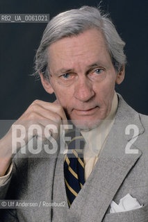 American writer William Gaddis. Paris, February 17, 1993 - ©Ulf Andersen/Rosebud2