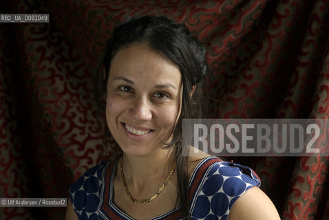 American writer Rivka Galchen. Paris, September 2, 2009 - ©Ulf Andersen/Rosebud2