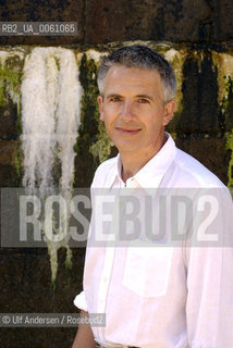 English writer Patrick Gale. Saint Malo, May 31, 2009 - ©Ulf Andersen/Rosebud2