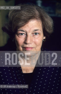 Canadian writer Mavis Gallant. Paris, February 19, 1999 - ©Ulf Andersen/Rosebud2