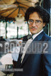 Spanish writer Eduardo Gallarza. Madrid, September 24, 2002 - ©Ulf Andersen/Rosebud2