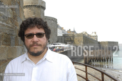 Colombian writer Santiago Gamboa. Saint Malo, May 10, 2008 - ©Ulf Andersen/Rosebud2