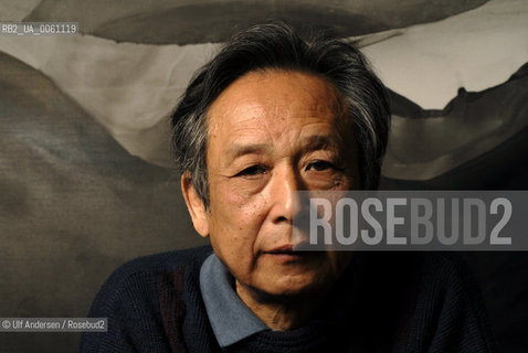 Chinese writer and painter Gao Xingjan. Paris, May 7, 2007 - ©Ulf Andersen/Rosebud2