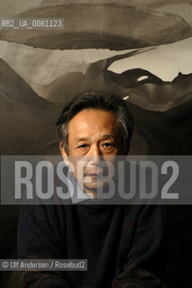 Chinese writer and painter Gao Xingjan. Paris, May 7, 2007 - ©Ulf Andersen/Rosebud2