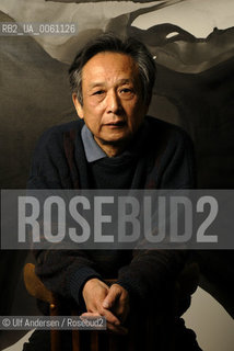 Chinese writer and painter Gao Xingjan. Paris, May 7, 2007 - ©Ulf Andersen/Rosebud2