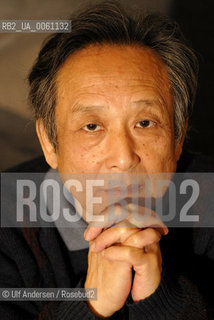 Chinese writer and painter Gao Xingjan. Paris, May 7, 2007 - ©Ulf Andersen/Rosebud2