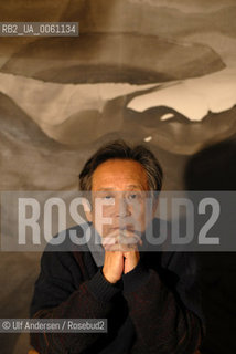 Chinese writer and painter Gao Xingjan. Paris, May 7, 2007 - ©Ulf Andersen/Rosebud2