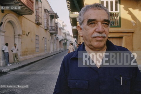 Colombian writer Gabriel Garcia Marquez. Carthagena, February 20, 1991 - ©Ulf Andersen/Rosebud2