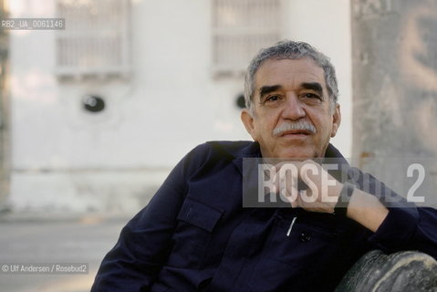 Colombian writer Gabriel Garcia Marquez. Carthagena, February 20, 1991 - ©Ulf Andersen/Rosebud2