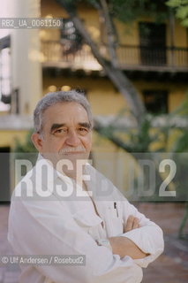 Colombian writer Gabriel Garcia Marquez. Carthagena, February 20, 1991 - ©Ulf Andersen/Rosebud2