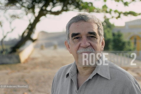 Colombian writer Gabriel Garcia Marquez. Carthagena, February 20, 1991 - ©Ulf Andersen/Rosebud2